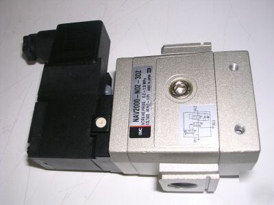 New smc soft start quick dump solenoid air valve 110VAC