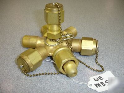 Western enterprises mb-50 oxygen manifold block $150