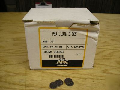 Psa cloth sanding discs - 1/2