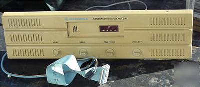 Motorola centracom series ii plus crt front panel