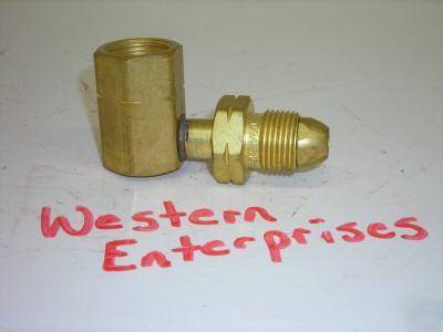 New compressed gas fitting adapter cga 510- gga 510 