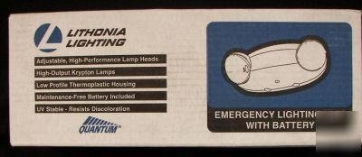 New lithonia emergency lighting unit with battery ELM2 