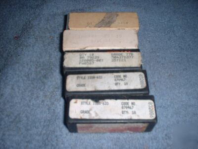 New lot carbide insert inserts trw etc