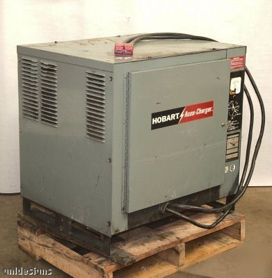 Hobart industrial forklift battery charger 24V 145A wow