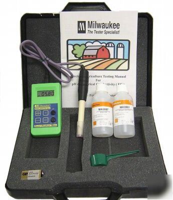 Precision soil-fertilizer-water test kit