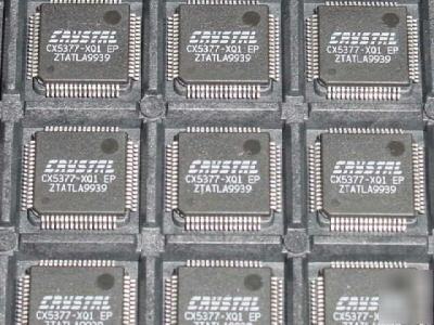 10 pcs. crystal# CX5377-XQ1, qfp package