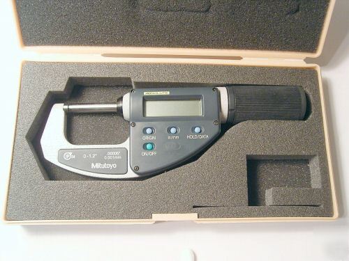 Mitutoyo quickmike micrometer 293-676 0-1.2