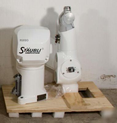 Staubli faverges RX60 cr clean room robot arm 6-axis