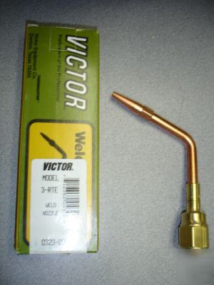 Victor welding nozzle size 3 for industrial mixer 3-rte