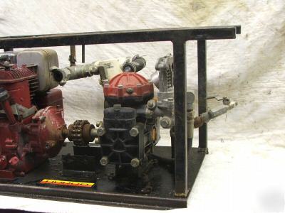 Hurco hydro static gas powered test pump 