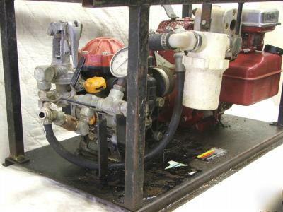 Hurco hydro static gas powered test pump 