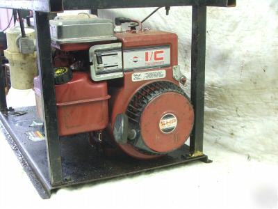 Hurco hydro static gas powered test pump 