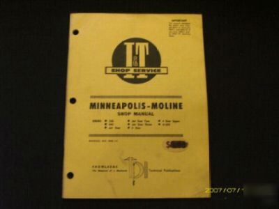 Minneapolis moline i&t manual 335 445 jet star 4 star