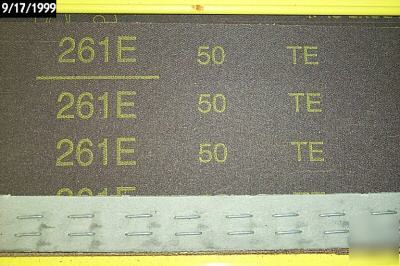 50 huge sandpaper segments 5 in x 61.14 in three-m-ite 