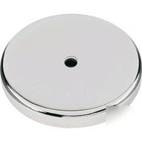 Ceramic round base magnet RB50 chrome plated