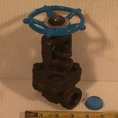 New velan steel valve 3/4 gate 1975 psig weld hvac pipe 