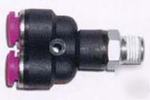 Pneumatic y connector 5/16