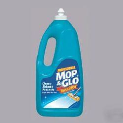 Pro mop & glo triple action floor shine cleaner - 64OZ