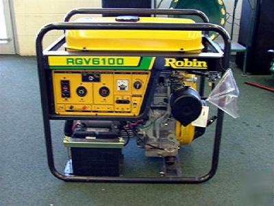 Robin subaru RGV6100 generator 11HP 6100 watts mint 