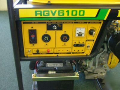 Robin subaru RGV6100 generator 11HP 6100 watts mint 