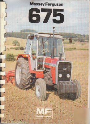 Massey ferguson mf 675 tractor owners manual