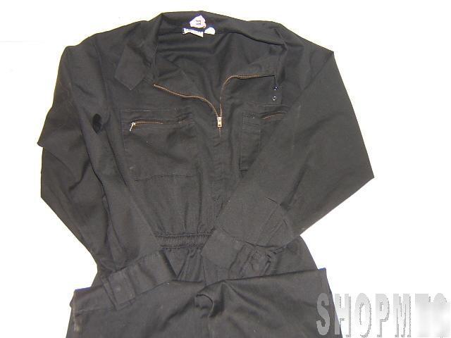 Pro-tuff black uniform coveralls size 54-34-33