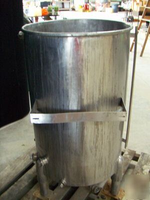 65 gallon 316 stainless steel mixer tank
