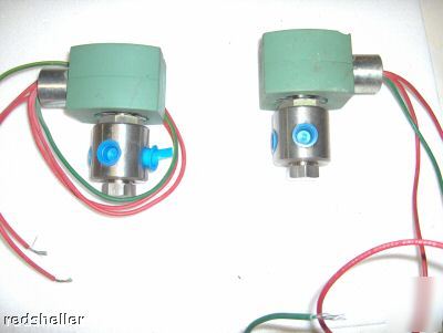 Asco 3 way soleniod valve 8320G200 stainless s. Â¼