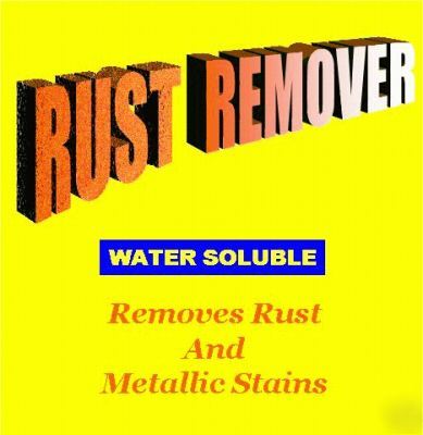Rust remover - water soluble - gallon size
