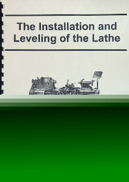 South bend installation & leveling of the lathe manual