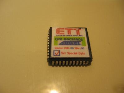 T89C51AC2 microcontroller with 5 plcc sockets