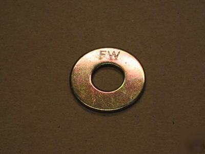 1,000 uss flat washers - thru hard/grade 8 - size: 3/8