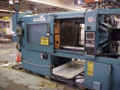 400 ton, 34 oz. cincinnati injection molding machine'89