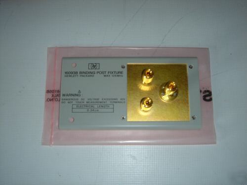 Agilent 16093A rf impedance adapter
