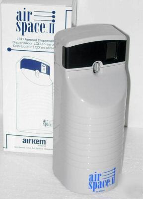Air space ii lcd aerosol air freshener system dispenser