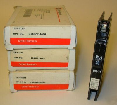 Cutler hammer quicklag industrial circuit breakers 20A
