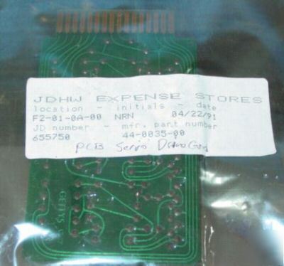 Gettys 44-0035-00 3 phase sync servo control board card