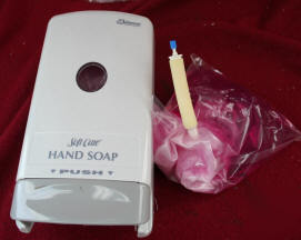 Soap handi-fresh lotion soap with dispenser georgia-pac