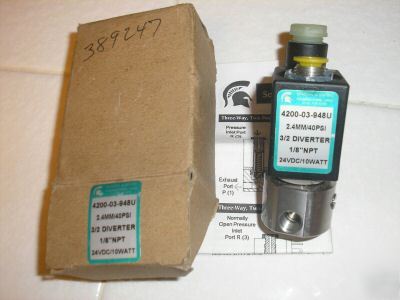 Spartan scientific 4200-03-948U pneumatic 3/2 diverter