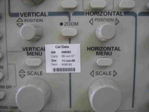 Tektronix TDS460A oscilloscope, 400 mhz, 4CH., options