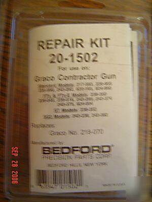Graco repair kit no. 20-1502 replaces graco no. 218-070