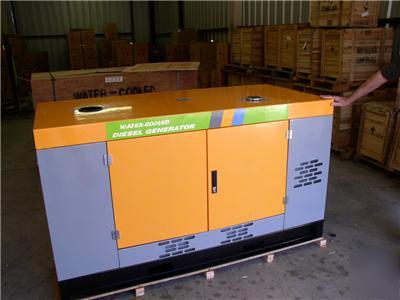 12KW silent diesel generator, super quiet 