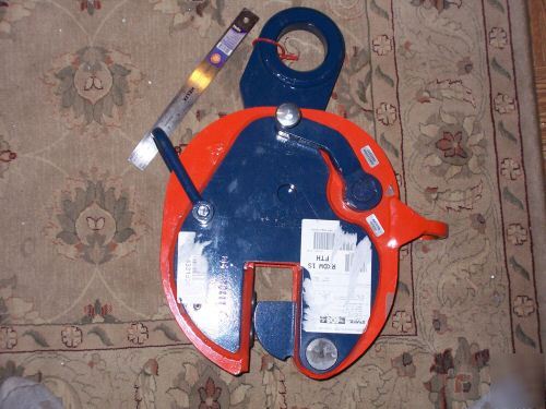 New crosby ip 10 IP10 12 ton vertical lifting clamp 12T 