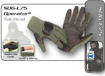 Hatch swat operator shorty tactical gloves sog-L75 lg