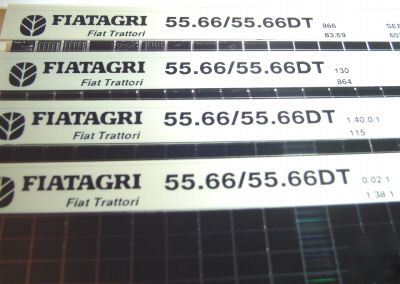 Fiat agri 55.66 & dt tractor parts catalog microfiche