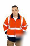 Hi vis fleece 2 tone orange or yellow high visibility