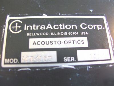Intraaction germanium CO2 acousto-optic deflector