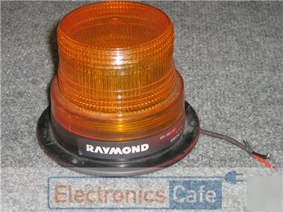 Raymond orange strobe beacon emergency light AU2545