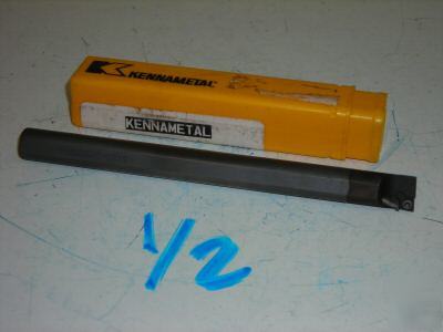  kennametal solid carbide boring bar 1/2'' shank