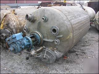1100 gal perry reactor, s/s, 75/180# - 26078